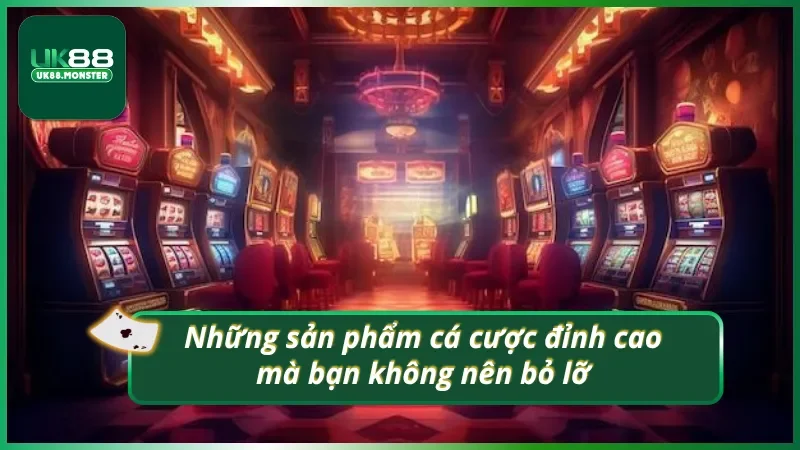 Khám phá kho giải trí cá cược đẳng cấp tại nhà cái